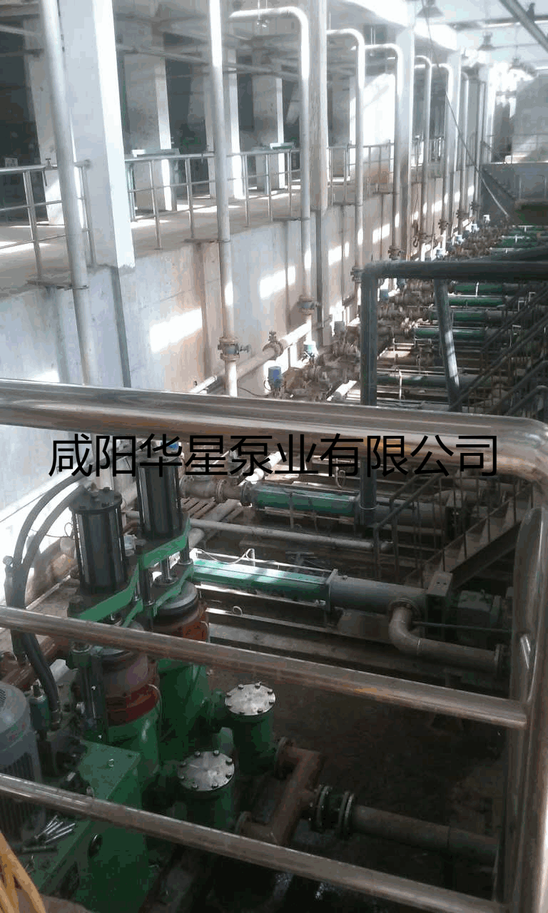 華型陶瓷柱塞泵尾礦使用現場-02